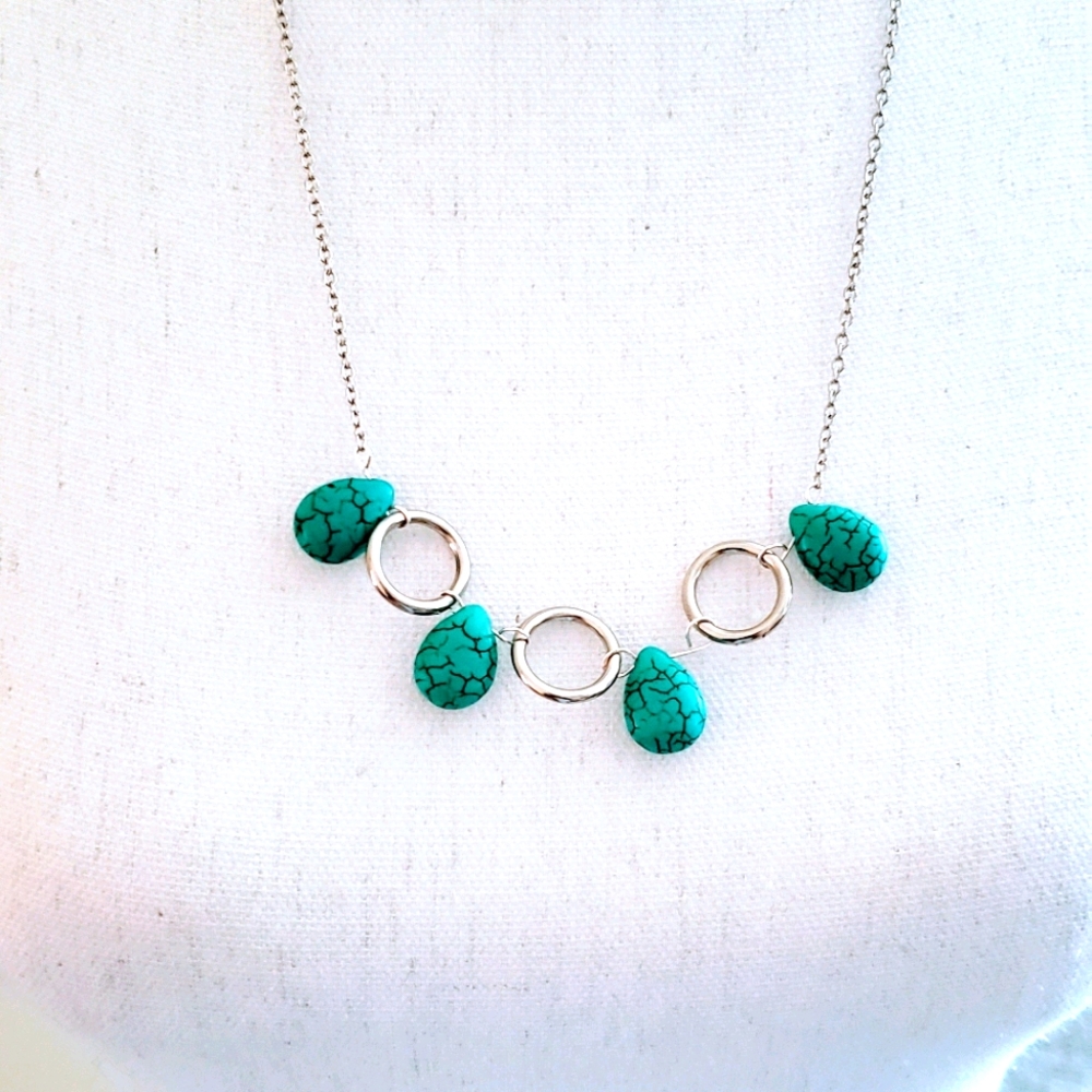 Turquoise Crackel
